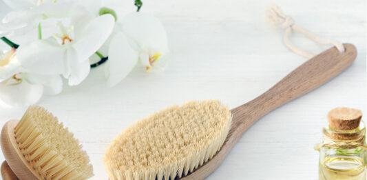 Spazzola dry brushing