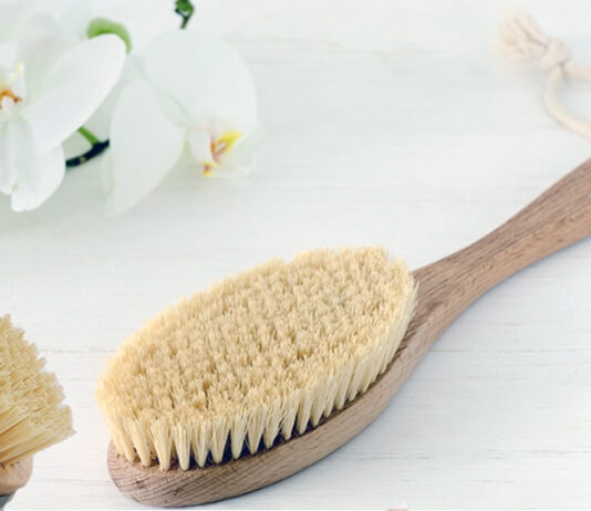 Spazzola dry brushing
